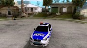BMW M5 E60 Полиция para GTA San Andreas miniatura 1