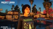 Yoko Suzuki Casual - RE Outbreak (Project Japan) для GTA San Andreas миниатюра 5