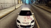 Mazda Speed 3 - Sakura Trick Itasha para GTA San Andreas miniatura 4