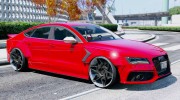 Audi RS7 X-UK v1.1 for GTA 5 miniature 6