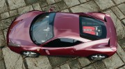 Ferrari 458 Italia 2010 v2.0 для GTA 4 миниатюра 4