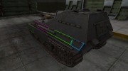 Контурные зоны пробития Jagdpanther II для World Of Tanks миниатюра 3