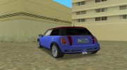 Mini Cooper S v.2.0 for GTA Vice City miniature 3