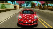 Porsche Cayman GT4 981C 2016 Supreme style для GTA San Andreas миниатюра 3