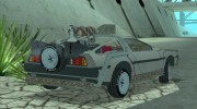 DMC DeLorean Постапокалипсис для GTA San Andreas миниатюра 3