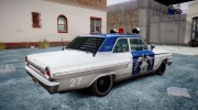 Ford Fairlane 1964 Police for GTA 4 miniature 3