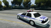Ford Crown Victoria Police Department 2008 Interceptor NYPD para GTA 4 miniatura 3