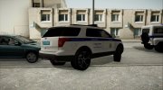 Ford Explorer 2014 ДПС для GTA San Andreas миниатюра 2