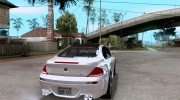 BMW M6 для GTA San Andreas миниатюра 4