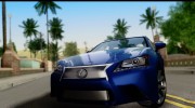 Lexus GS350 para GTA San Andreas miniatura 5