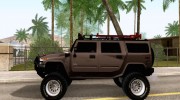 Hummer H2 Monster 4x4 для GTA San Andreas миниатюра 2