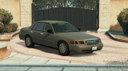 Ford Crown Victoria Detective HD для GTA 5 миниатюра 1