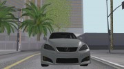 Lexus IS F for GTA San Andreas miniature 5