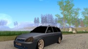 Lada Priora Универсал (Белоснежка) for GTA San Andreas miniature 1