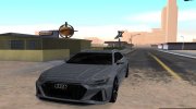 Audi RS6 C8 2020 for GTA San Andreas miniature 1