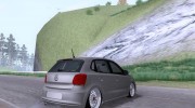 Volkswagen Polo 6R TSI Edit для GTA San Andreas миниатюра 3