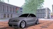 BMW 135i para GTA San Andreas miniatura 5