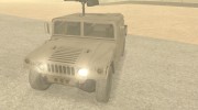 Hummer с пулеметом para GTA San Andreas miniatura 5