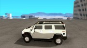 Hummer H2 para GTA San Andreas miniatura 2