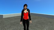 Ada Wong Sexy Jacket Corset для GTA San Andreas миниатюра 13