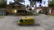 ГАЗель инкассаторская para GTA San Andreas miniatura 2