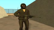 Warface M4A1 Basic для GTA San Andreas миниатюра 2