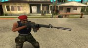 M4 silencer + HD texture для GTA San Andreas миниатюра 2