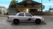 Ford Crown Victoria Washington Police для GTA San Andreas миниатюра 5