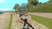 HK416 SOPMOD for GTA San Andreas miniature 5