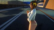 Hot Misaki - School (No Skirt) para GTA San Andreas miniatura 3