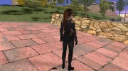 Dead Or Alive 5 Kasumi Ninja Black Outfit para GTA San Andreas miniatura 5