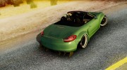 Porsche Boxster GTS LB Work for GTA San Andreas miniature 7