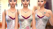 Spring Outfit Set для Sims 4 миниатюра 2