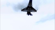 F-16 Aggressor Squadron Alaska - Чёрный камуфляж для GTA San Andreas миниатюра 3