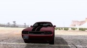 Dodge Challenger SRT-8 for GTA San Andreas miniature 5