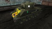 Шкурка для M4A3E8 Sherman para World Of Tanks miniatura 1