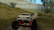 GTA 5 Bravado Gauntlet Monster Truck для GTA San Andreas миниатюра 4