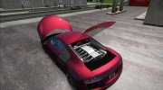 Audi R8 Low Poly (SA Style) for GTA San Andreas miniature 6