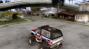 Chevrolet Blazer K5 Monster Skin 1 for GTA San Andreas miniature 3