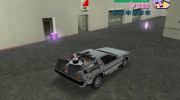 BTTF DeLorean DMC 12 for GTA Vice City miniature 3