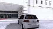 Volkswagen Golf VI 2010 Stance Nation для GTA San Andreas миниатюра 3