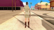 Megan Fox Ped для GTA San Andreas миниатюра 3