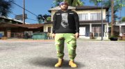 Skin Random Pack 245 (Outfit BikerB) para GTA San Andreas miniatura 1