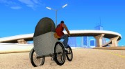 Manual Rickshaw v2 Skin1 para GTA San Andreas miniatura 4
