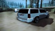 Cadillac Escalade ESV 2012 para GTA San Andreas miniatura 4