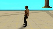 Postal dude в тигровой майке для GTA San Andreas миниатюра 3