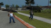 Hard Rain Remake (пешеход с зонтиком) para GTA San Andreas miniatura 1