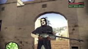 Navy Blue Sniper для GTA San Andreas миниатюра 1