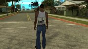 Белая майка, Даниил Аргудаев para GTA San Andreas miniatura 2