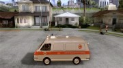 Раф 22031 Скорая помощь para GTA San Andreas miniatura 2